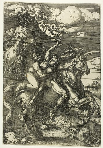 The Abduction of Proserpine on a Unicorn