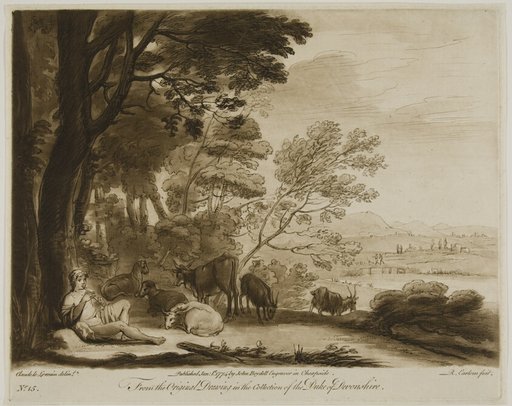 Shepherd Playing the Flute