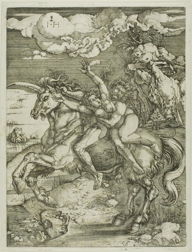 Abduction of Proserpine on a Unicorn