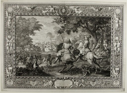 Defeat of the Spanish Army Near the Canal at Bruges by the Troops of King Louis XIV 1667