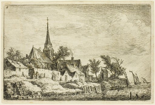 The Steeple in the Village by the Sea