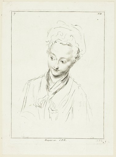 Woman's Head (turned to right)