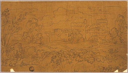 Landscape with Walled Town