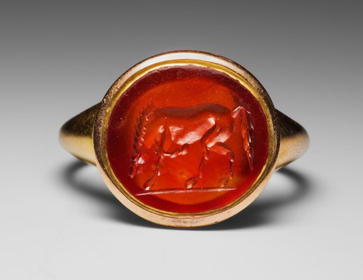 Intaglio Depicting a Horse