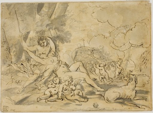 Figures, Chariot and Dog