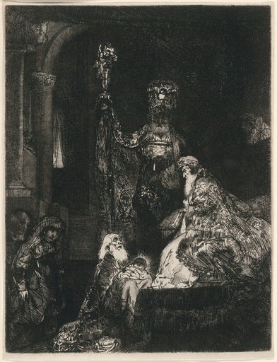 The Presentation in the Temple in the Dark Manner