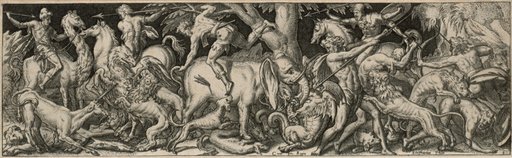 Combat of Men and Animals