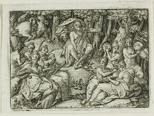 Apollo and the Muses
