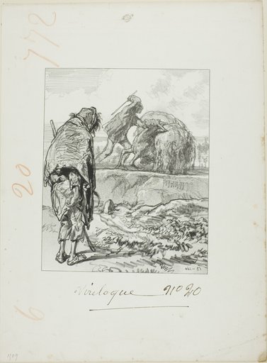 Les Propos de Thomas Vireloque: Michael paying wages to his servant (beating him)