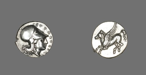 Stater (Coin) Depicting the Goddess Athena
