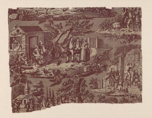 La Noce de Campagne (The Country Wedding) (Furnishing Fabric)