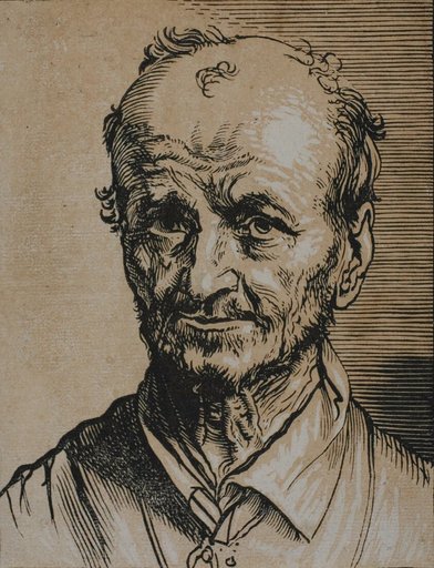 Bust of a Man Facing Forward