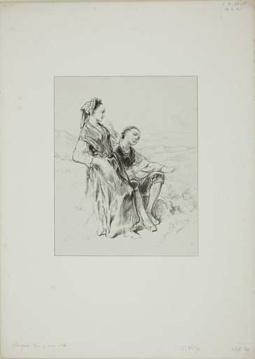 Untitled (Two Basque Girls)