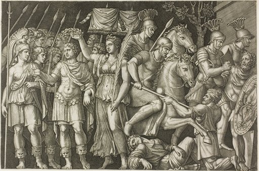 Trajan Crowned by Victory
