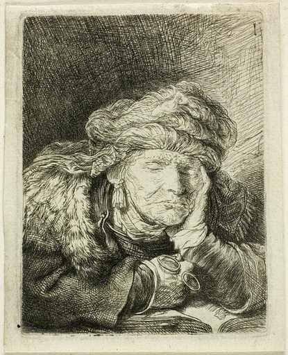 Old Woman Sleeping
