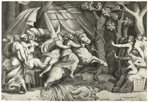 Cloelia Crossing the Tiber