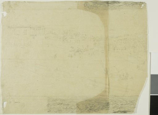 Study for San Francisco, far left section