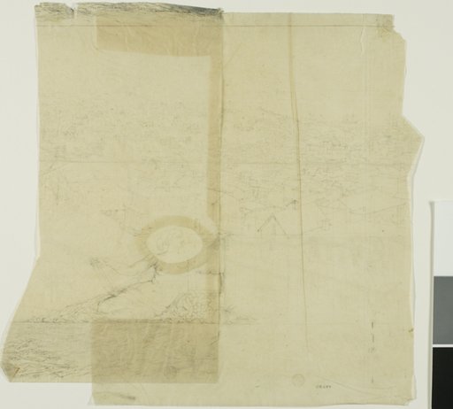 Study for San Francisco, center left section