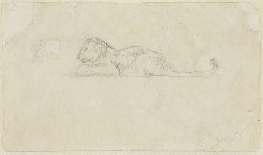 Seated Lioness
