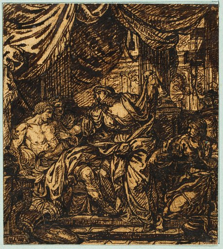 Antiochus I and Stratonice (recto), and Seated Woman (verso)