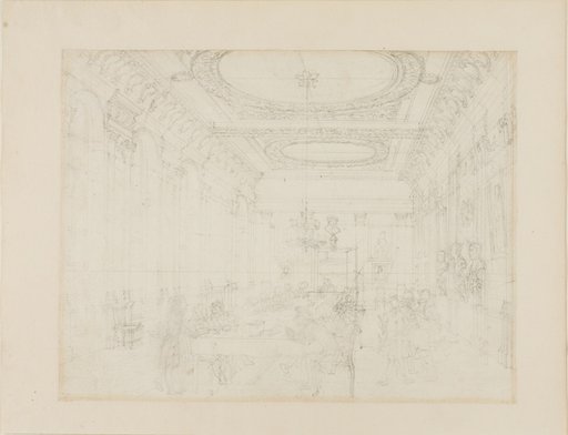 Study for The College of Physicians, from Microcosm of London
