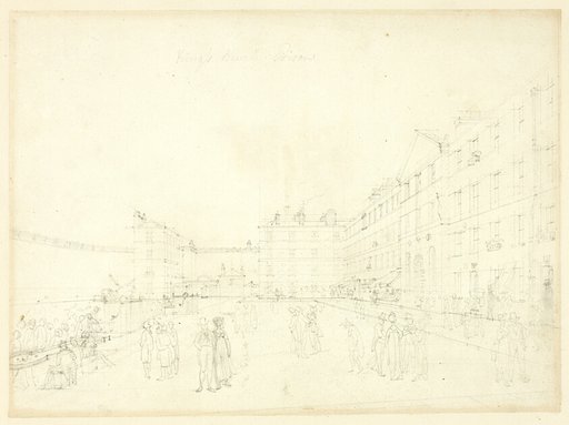 Study for King's Bench Prison, from Microcosm of London