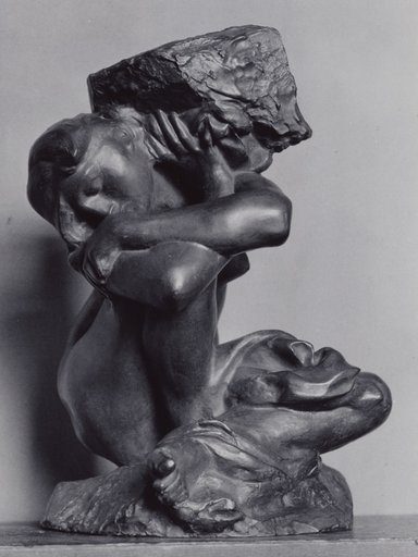 The Fallen Caryatid Carrying Her Stone