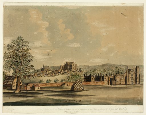 St. James's with the Village of Charing as It Appeared in ye Reign of Henry VIII