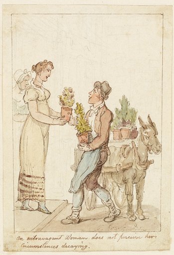 The Extravagant Woman Does Not Perceive Her Circumstances Decaying