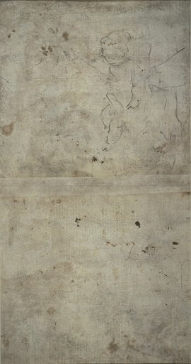 Sketch of Joseph Holding the Christ Child
