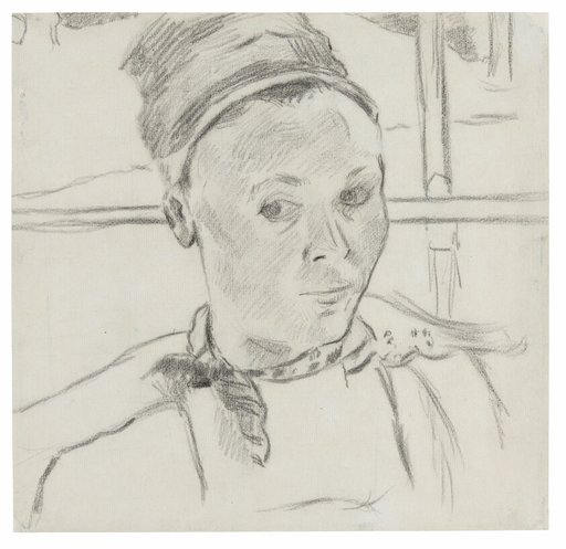 Bust of a Young Breton Woman (Possibly Marie Lagadu)