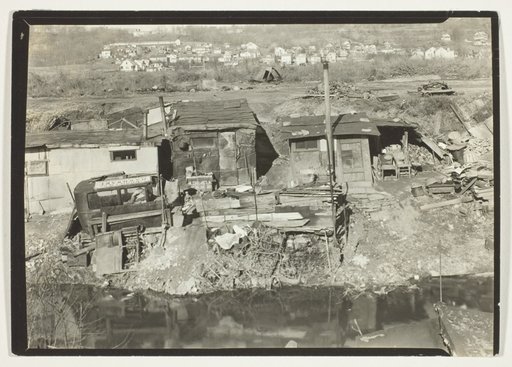 Living Quarter Of "Out-Of-Works" In Patterson, New Jersey