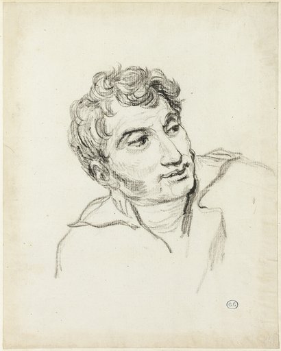 Bust of a Man, Head Turned to Right