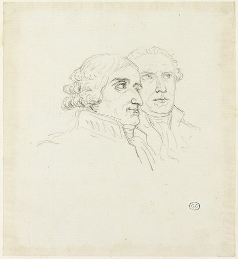 Studies for Distribution of Eagles: The Archi-Chancelier, Cambacérés and the Archi-Trescrier, Lebrun