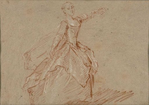 Study for The Dance Between the Pavilion and the Fountain