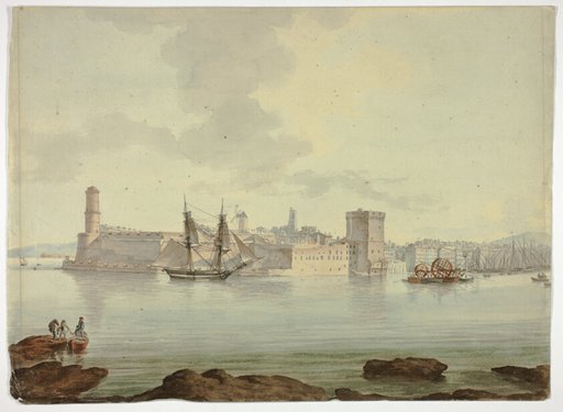 Harbor before Fortified Town