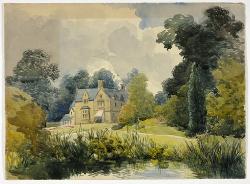 Manor House Seen from Pond