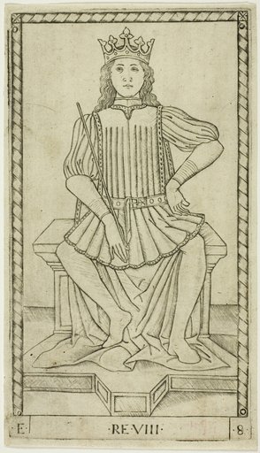 The King, plate eight from The Ranks and Conditions of Men