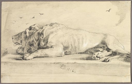 Reclining Lion