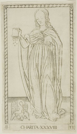 Charity, plate 38 from Genii and Virtues