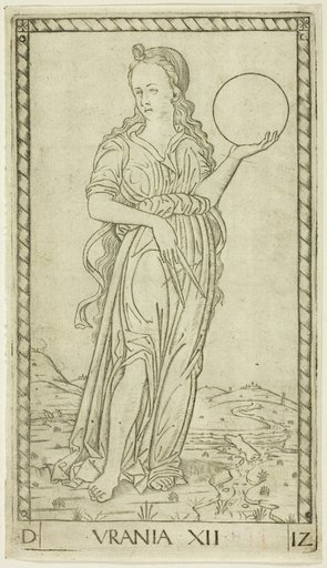 Urania, plate twelve from Apollo and the Muses