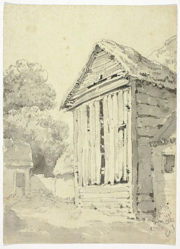 Side of Rotting Barn