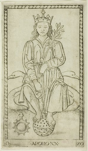 Apollo, plate 20 from Apollo and the Muses