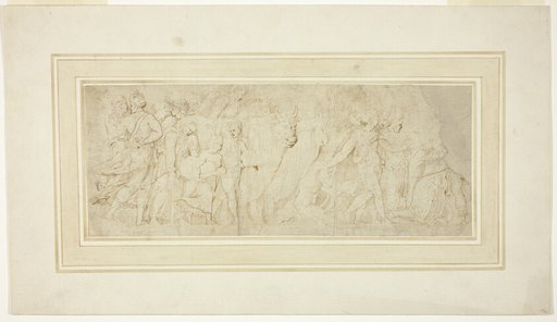 Procession of Figures and Oxen