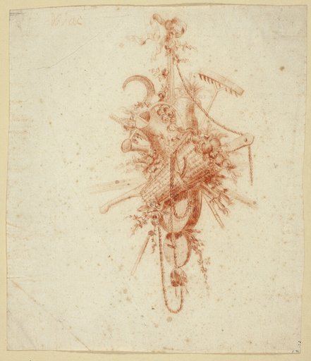 Design for Trophy with Gardening Tools