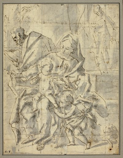 Holy Family with Infant Saint John the Baptist
