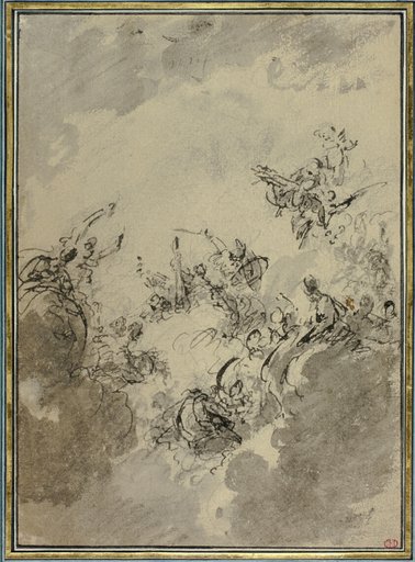 Study for Apotheosis of Hercules