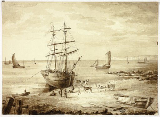 Loading Boat in Port