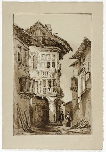 Rustic Street Scene