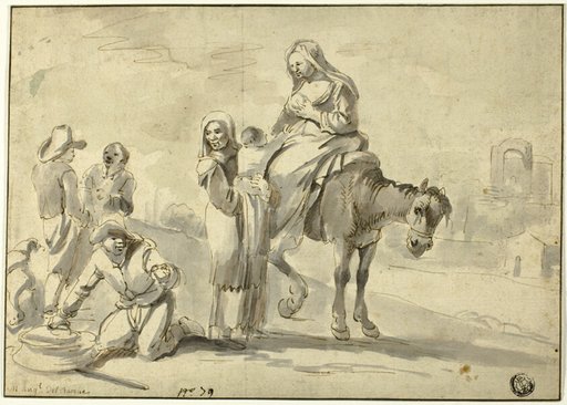 Travelers Resting for Nourishment